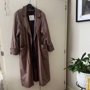 London Fog Classic Tan Trench Coat